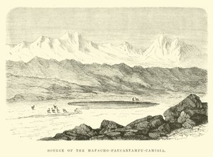 Source of the Mapacho-Paucartampu-Camisia by Edouard Riou
